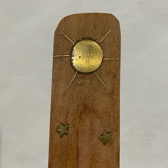 Handmade Wooden Incense Stick Holder - Picture 3 of 3